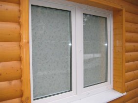 Отделка пластиковых окон в деревянном доме: наружная, внутренняя
