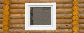 Установка пластиковых окон в деревянном доме: монтаж окна с
