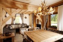 дизайн интерьера деревянного дома