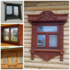 Наличники на окна своими руками