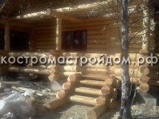 Отделка деревянного дома