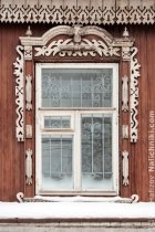 Традиционный наличник Перми №7 Пермские деревянные наличники