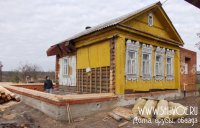 Реконструкция деревянного дома, состояние до начала работ
