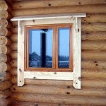 Отделка Окон в Деревянном Доме Снаружи Фото